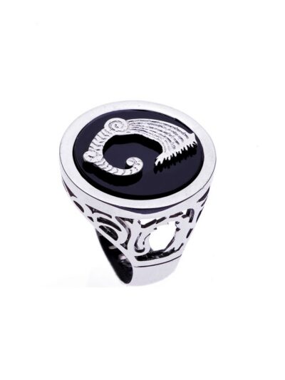 Anello del Mistero Drago nero