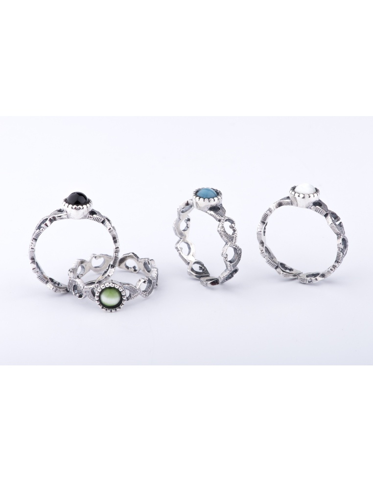 Anello Draghetti verde - immagine 3