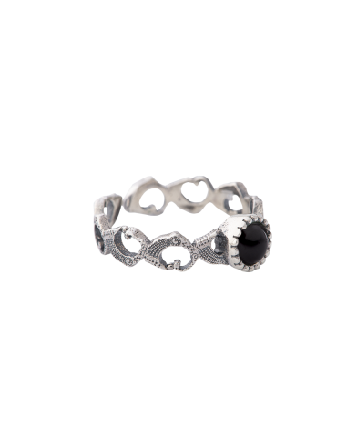 Anello Draghetti nero - immagine 2