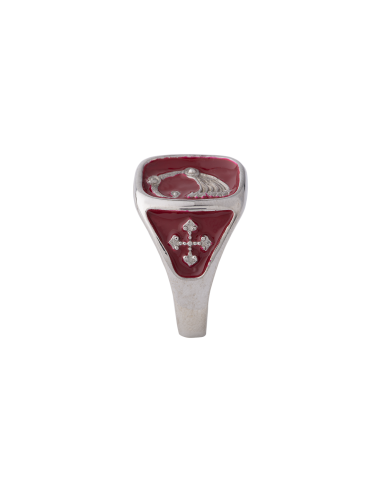 Anello Drago Excalibur rosso - immagine 2