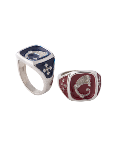 Anello Drago Excalibur rosso - immagine 3