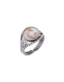 Anello Figurarum Collection Drago bianco