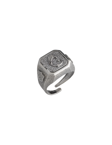 Anello Drago ottagonale