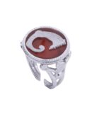 Anello Drago Rosso