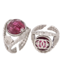 Anello Opplà Cerchi Trinitari Rosso