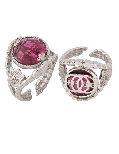 Anello Opplà Cerchi Trinitari Rosso