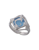 Anello Rhombus Acquamarina