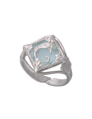 Anello Rhombus Azzurro