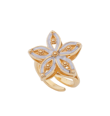 Anello Royale polvere di perle small