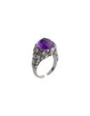 Anello Soldanella Calabria Bella giramondo viola