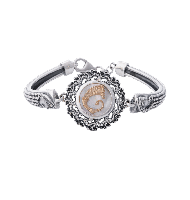 Bracciale del drago cadrè bianco