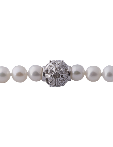 Bracciale di perle e jennacca - immagine 2