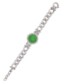 Bracciale Drago pasta vitrea verde