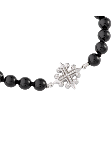 Bracciale Excalibur Agate e argento