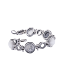 Bracciale intrecci di draghi bianco