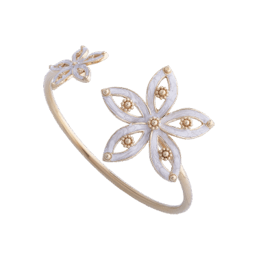 Bracciale rigido Royale Polvere di perle