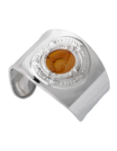 Bracciale Schiava pasta vitrea ambra