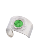 Bracciale Schiava pasta vitrea verde