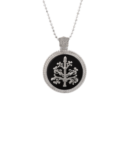 Ciondolo Albero della vita medal nero