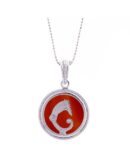 Ciondolo Mistero del Drago corniola