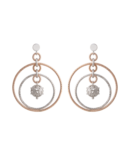 Orecchini Jennacchella e cerchi rosé