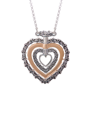 Collana Cuore nel Cuore girevole