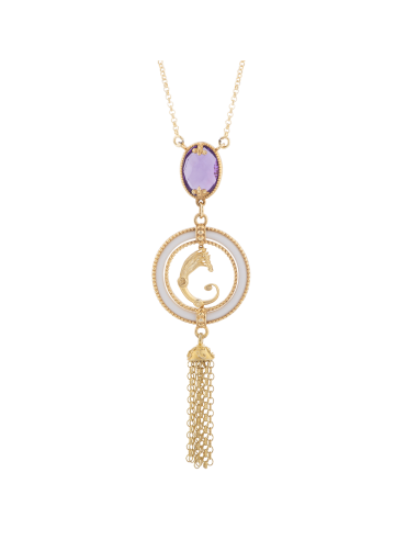 Collana Drago con Frange