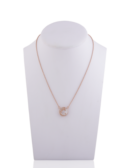 Collana Drago Nuance Bianca e rosè