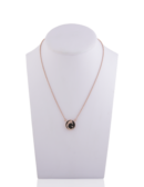 Collana Drago Nuance Nera e rosè