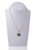 Collana perle e Drago nero