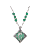 Collana rhombus verde