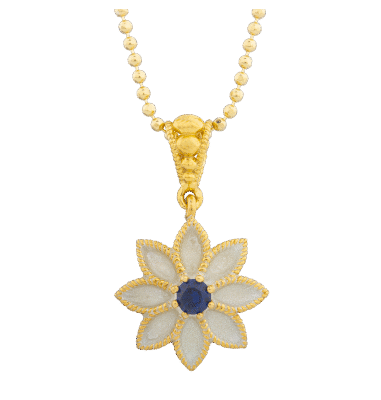 Collana Royale mini blu