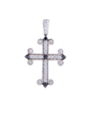 Croce Excalibur brillante nera