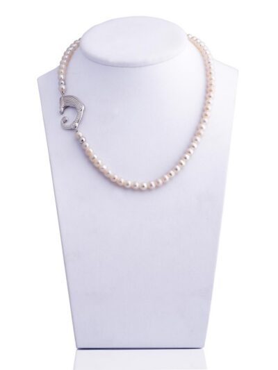 Girocollo perle e drago