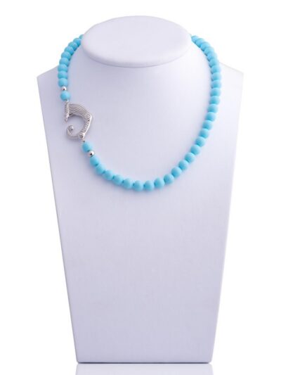 Girocollo turchese e drago