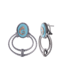 Orecchini Doppio torchon drago celesti