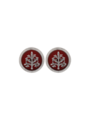 Orecchini Albero della vita corniola a lobo