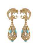 Orecchini Belle Epoque Turchesi