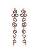 Orecchini Ghirigori pendenti e perline