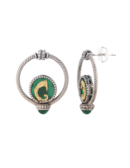 Orecchini Doppio cerchio drago small