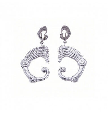 Orecchini Drago Silver