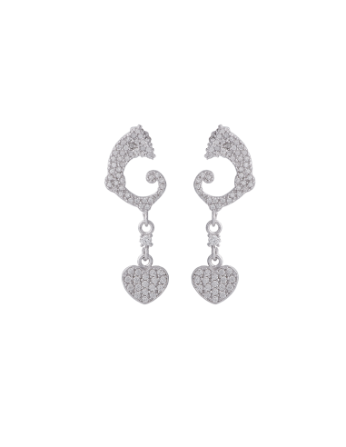 Orecchini Draghetti e cuoricini