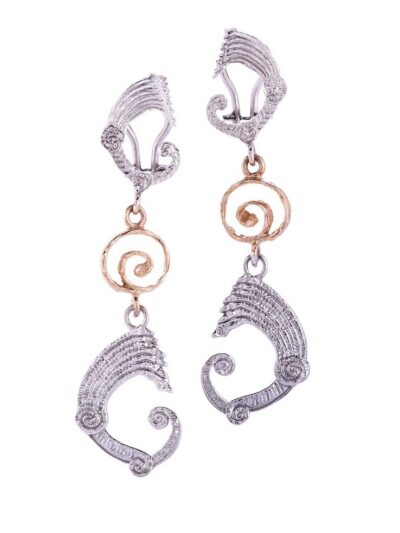 Orecchini Draghi e spirale