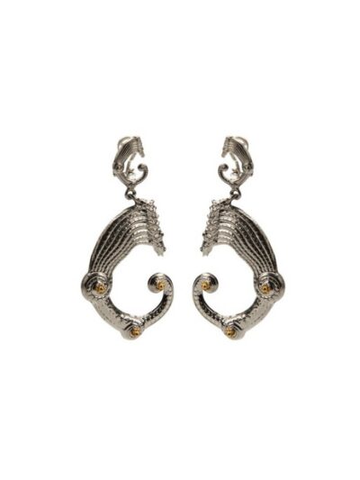 Orecchini Drago Argento/Oro