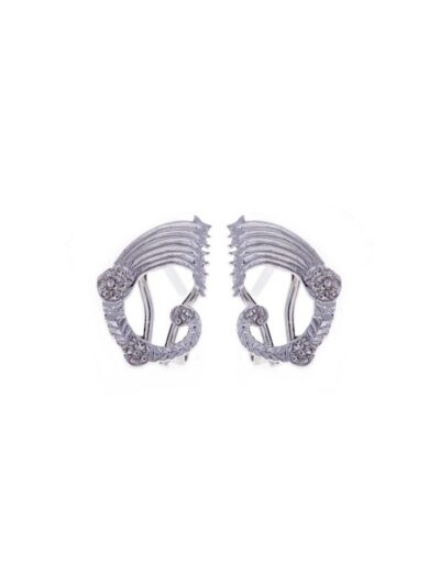 Orecchini Drago clip Argento