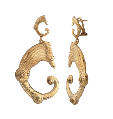 Orecchini Drago Dorati