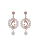 Orecchini Drago e perline pendenti