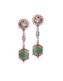 Orecchini Emotion Agata verde