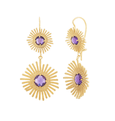 Orecchini Soldanella Calabria Bella dorata