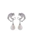 Orecchini gocce di drago perla